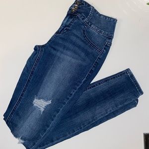 Black Heart Hot Topic Skinny Jeans